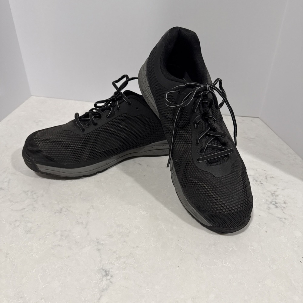 Brahma Men's 12 Black Steel Toe Work Shoes Slip Oil Resistant